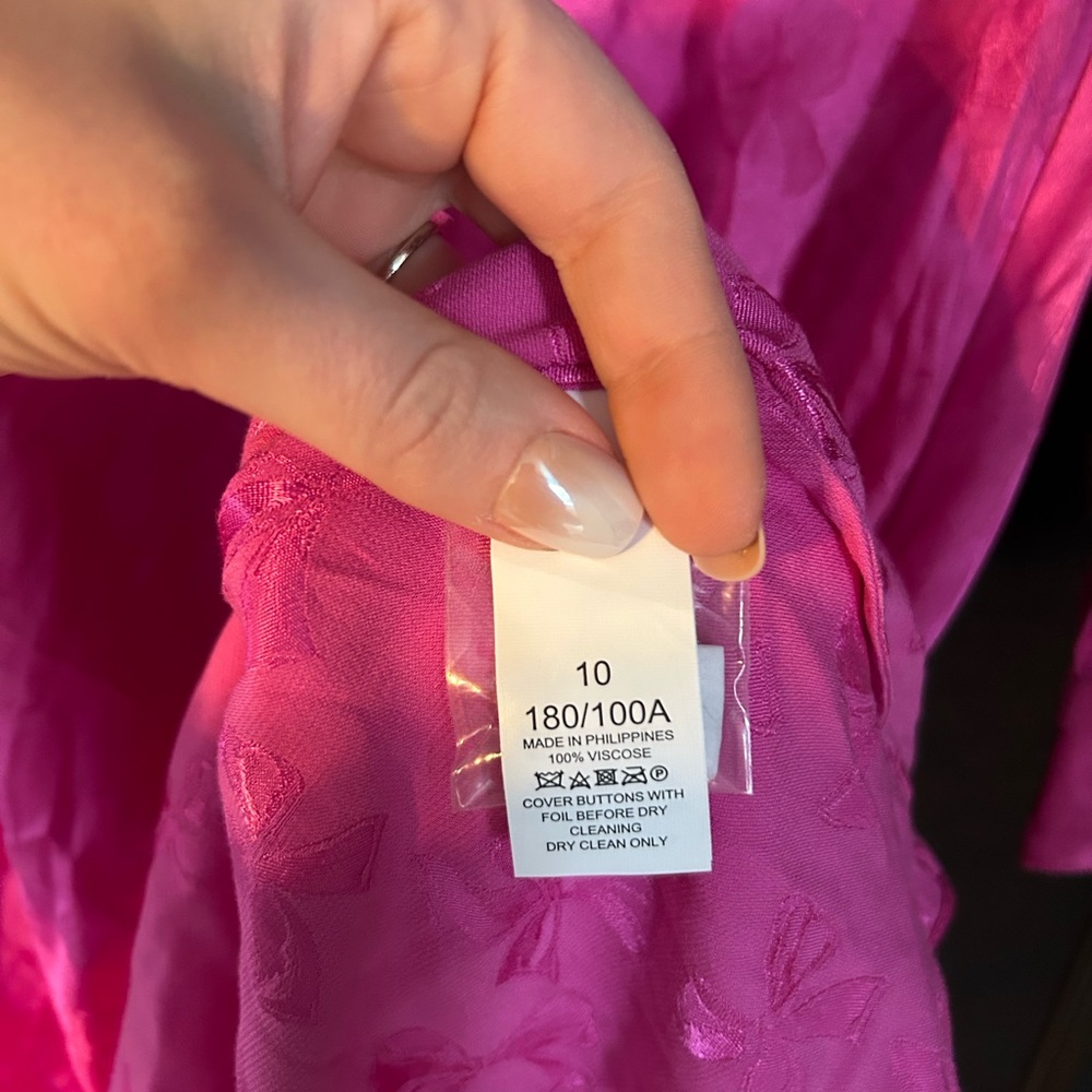 Kateā Spade jewel Button Jacquard Dress size 10 - Picture 7 of 10